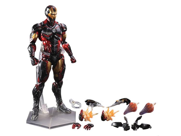 Marvel Comics Variant Play Arts Kai Figure - Iron Man Gallery Image 3