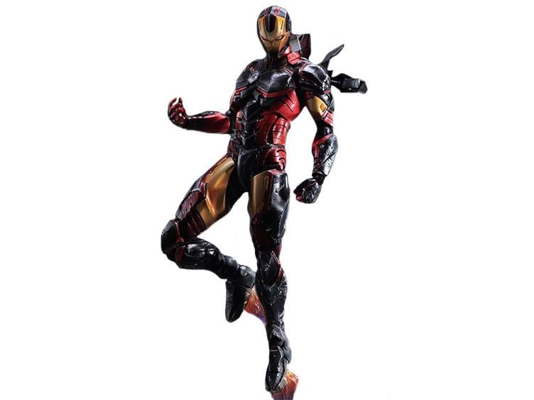 Marvel Comics Variant Play Arts Kai Figure - Iron Man Gallery Image 2