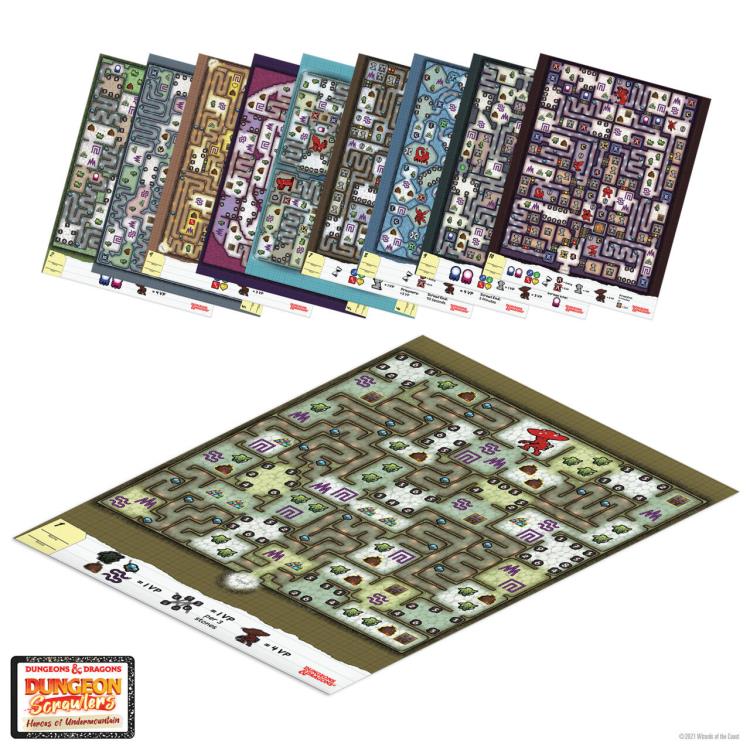 Dungeons & Dragons Dungeon Scrawlers Board Game Gallery Image 3