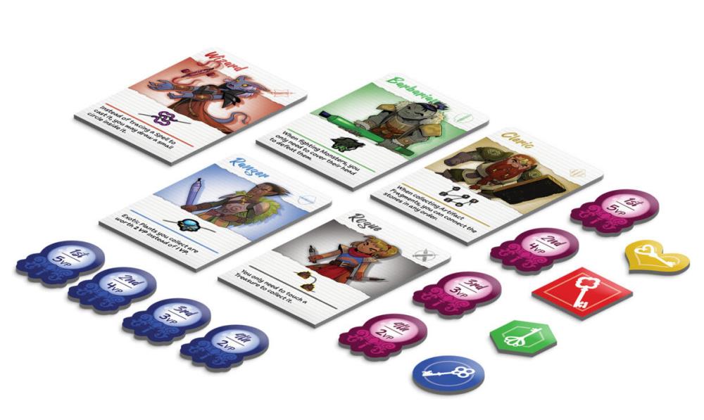 Dungeons & Dragons Dungeon Scrawlers Board Game Gallery Image 4
