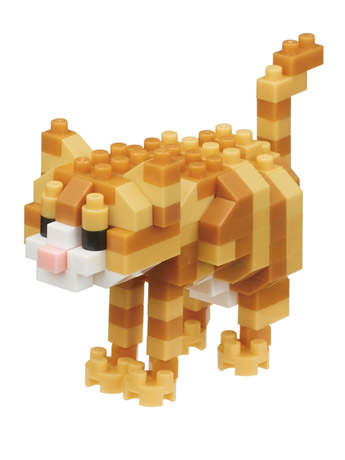 Cat Breeds Nanoblock Collection Series Tabby Cat Gallery Image 2