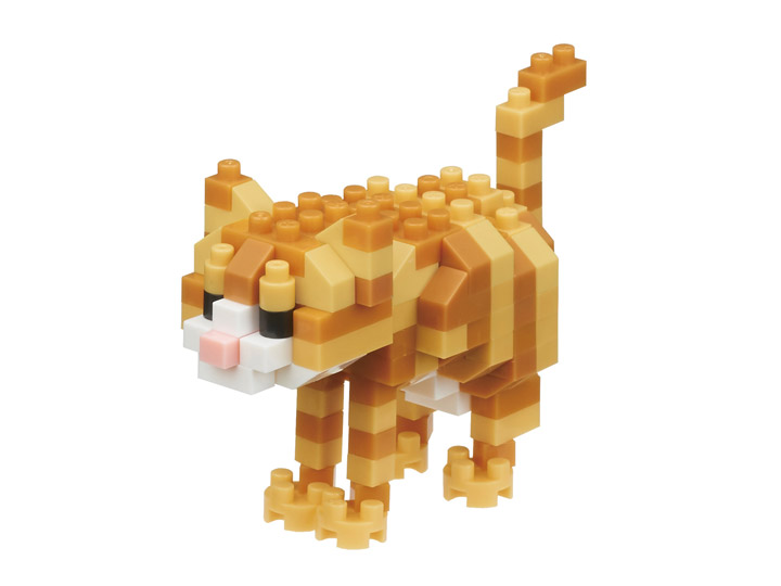 Cat Breeds Nanoblock Collection Series Tabby Cat Gallery Image 1