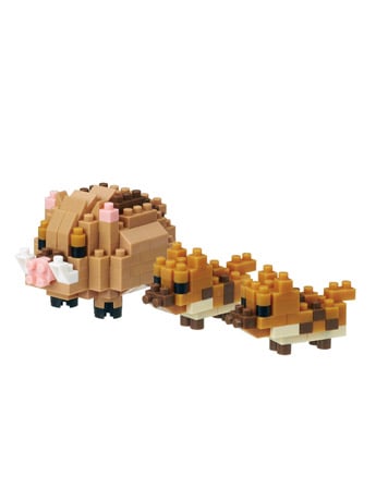 Nanoblock Animals Collection Series Pig Gallery Image 2