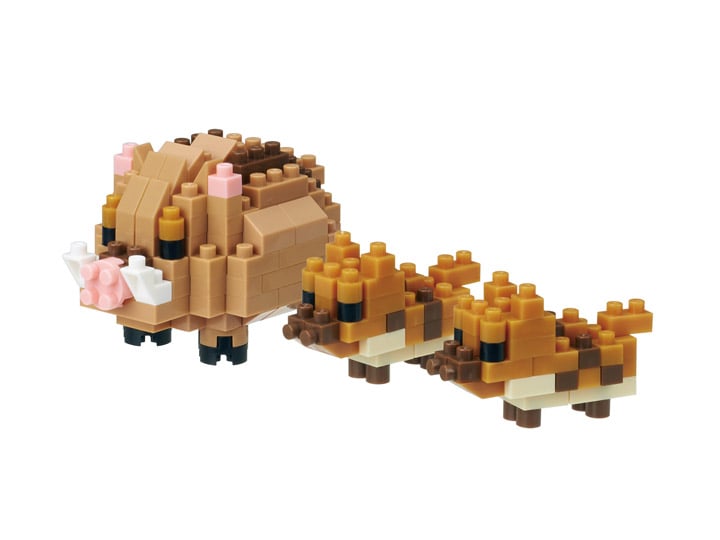 Nanoblock Animals Collection Series Pig Gallery Image 1