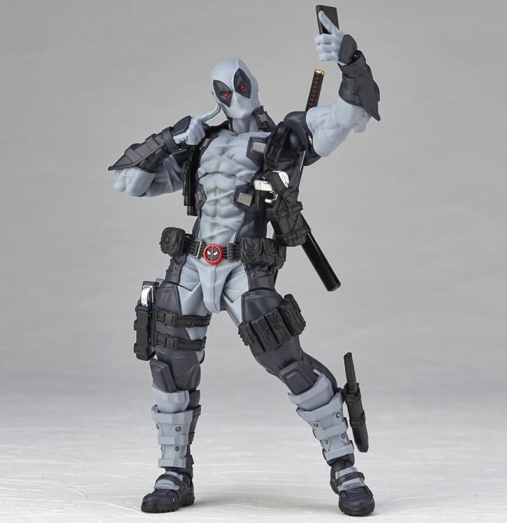 Marvel Amazing Yamaguchi Revoltech No.025EX X-Force Deadpool (Ver. 2) Action Figure Gallery Image 6