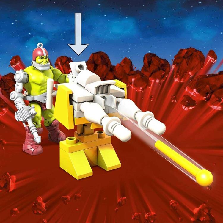 Masters of the Universe Mega Construx Trap Jaw Laser Cannon Playset Gallery Image 3