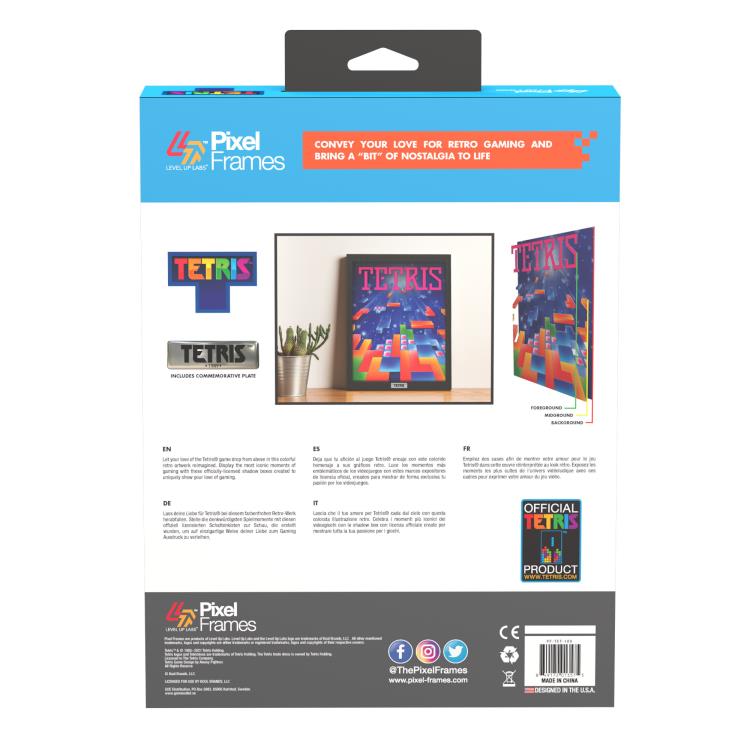 Tetris Pixel Frame (9x12) Gallery Image 12