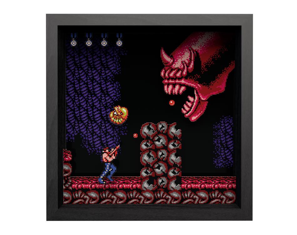 Contra Dragon God Java Pixel Frame (9x9) Gallery Image 5
