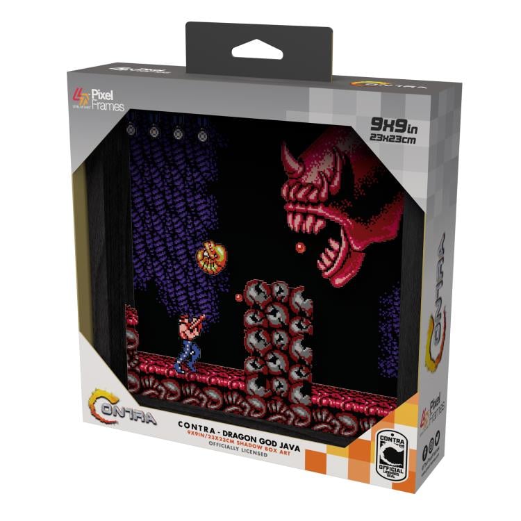 Contra Dragon God Java Pixel Frame (9x9) Gallery Image 8