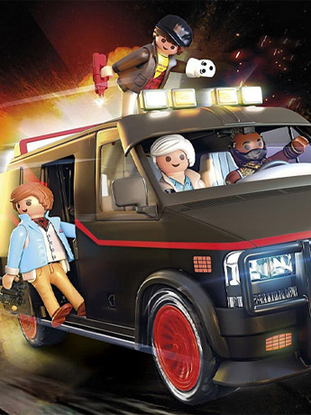 The A-Team Van Playset Gallery Image 2