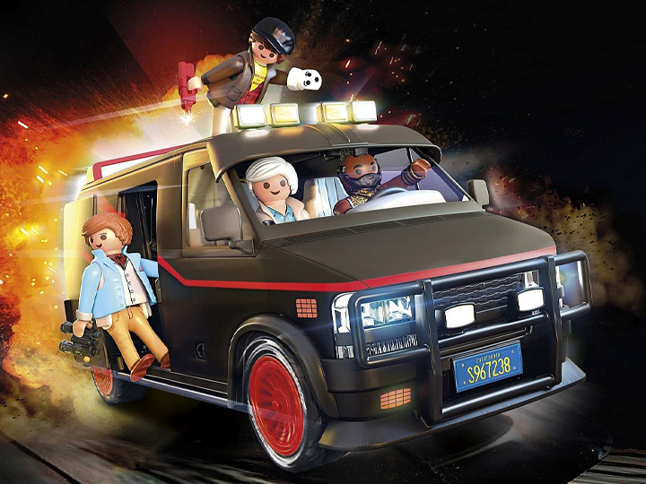 The A-Team Van Playset Gallery Image 1