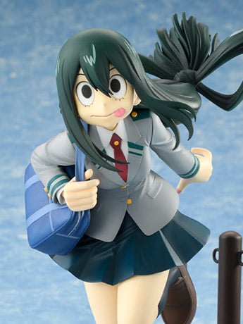 My Hero Academia Connect Collection Tsuyu Asui (Uniform Ver.) 1/8 Scale Figure Gallery Image 2