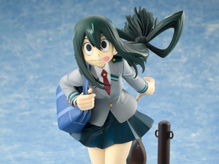 My Hero Academia Connect Collection Tsuyu Asui (Uniform Ver.) 1/8 Scale Figure Gallery Image 1