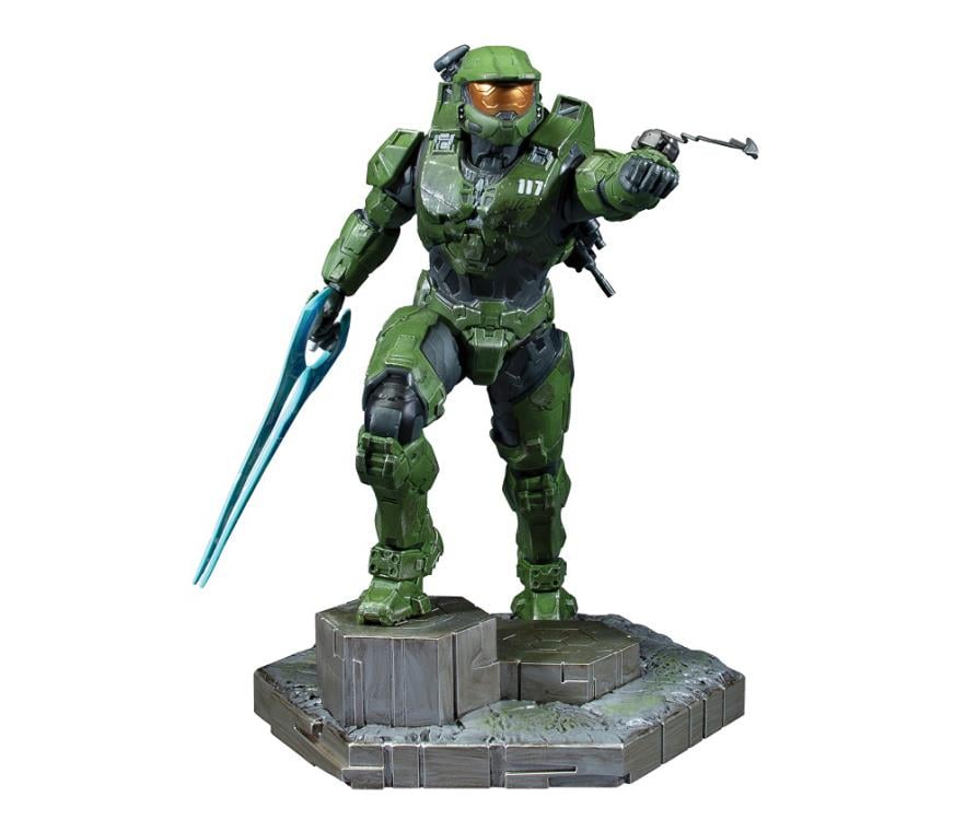 Halo Infinite Master Chief With Grappleshot PVC Statue Gallery Image 7