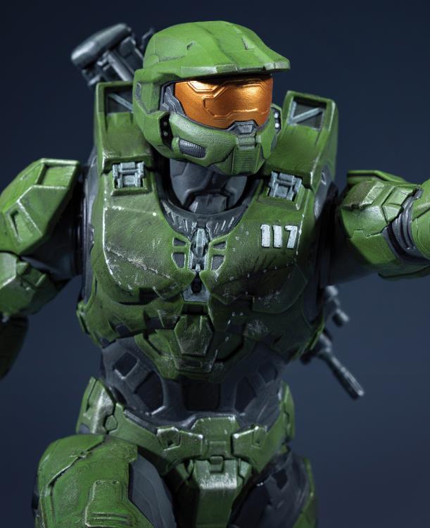 Halo Infinite Master Chief With Grappleshot PVC Statue Gallery Image 5