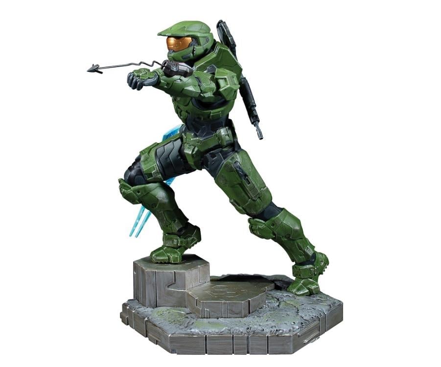 Halo Infinite Master Chief With Grappleshot PVC Statue Gallery Image 8