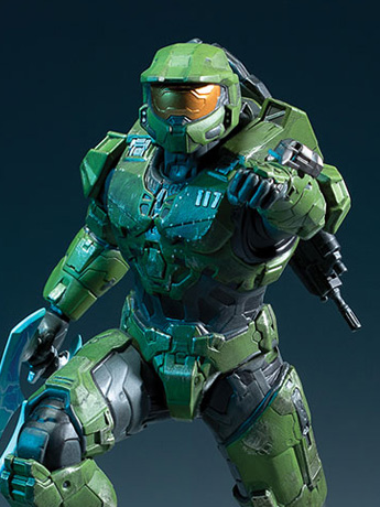 Halo Infinite Master Chief With Grappleshot PVC Statue Gallery Image 2