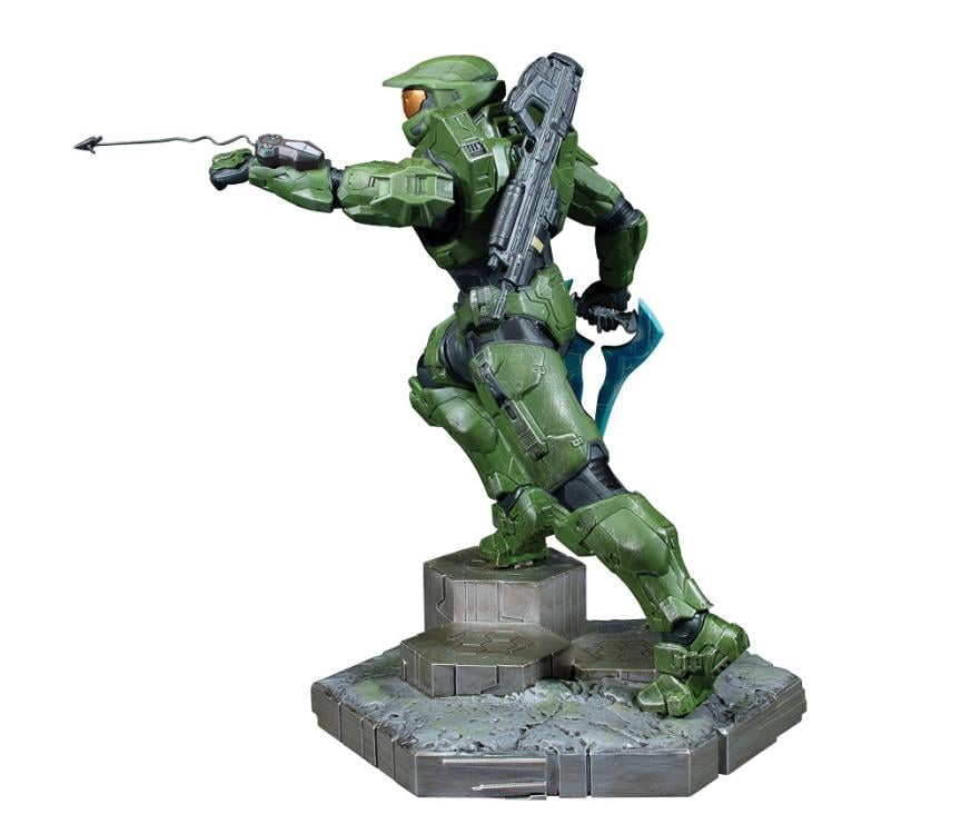 Halo Infinite Master Chief With Grappleshot PVC Statue Gallery Image 9