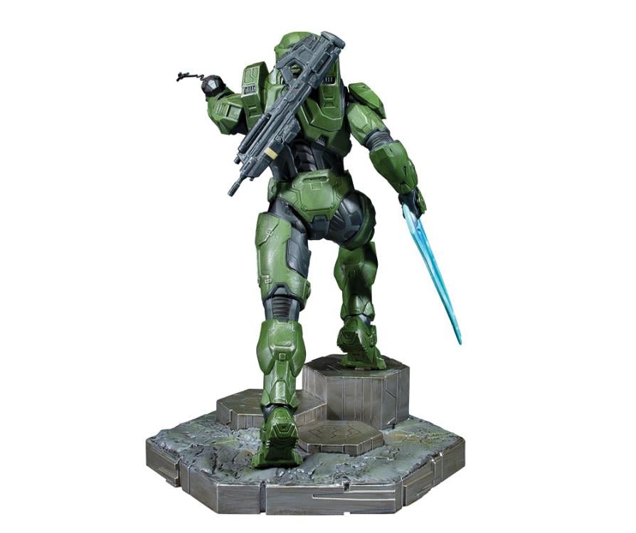 Halo Infinite Master Chief With Grappleshot PVC Statue Gallery Image 10