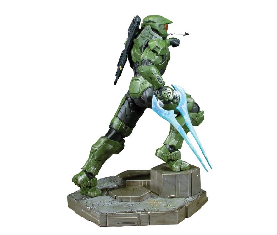 Halo Infinite Master Chief With Grappleshot PVC Statue Gallery Image 11