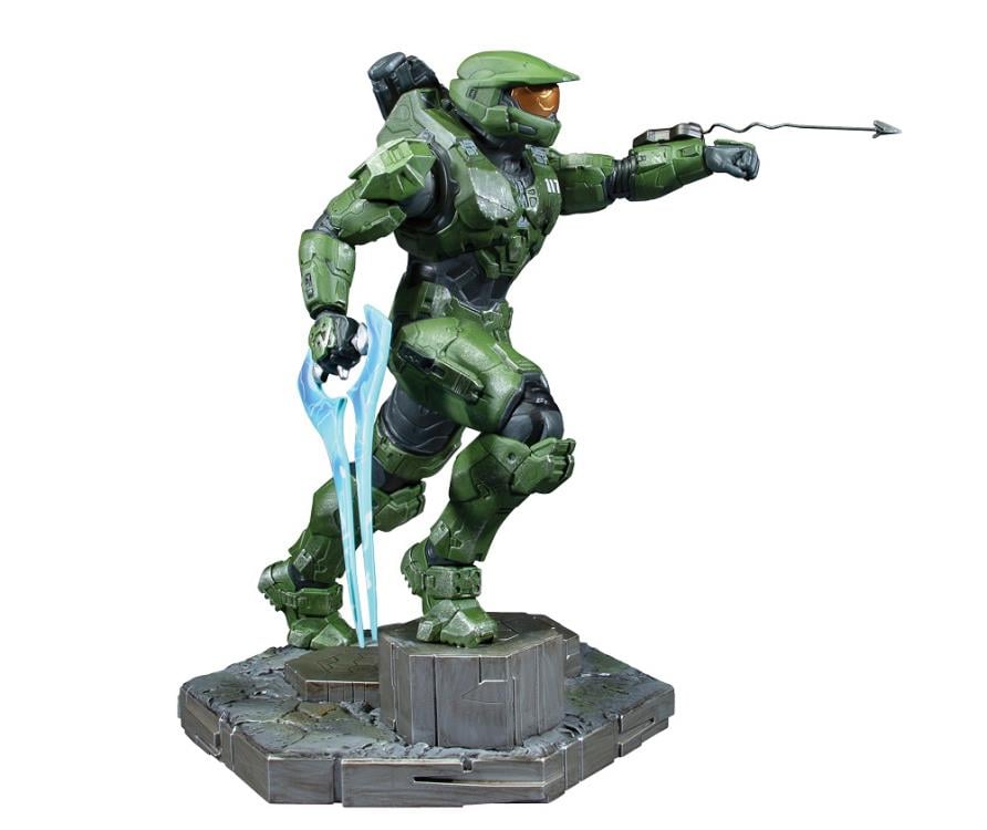 Halo Infinite Master Chief With Grappleshot PVC Statue Gallery Image 12