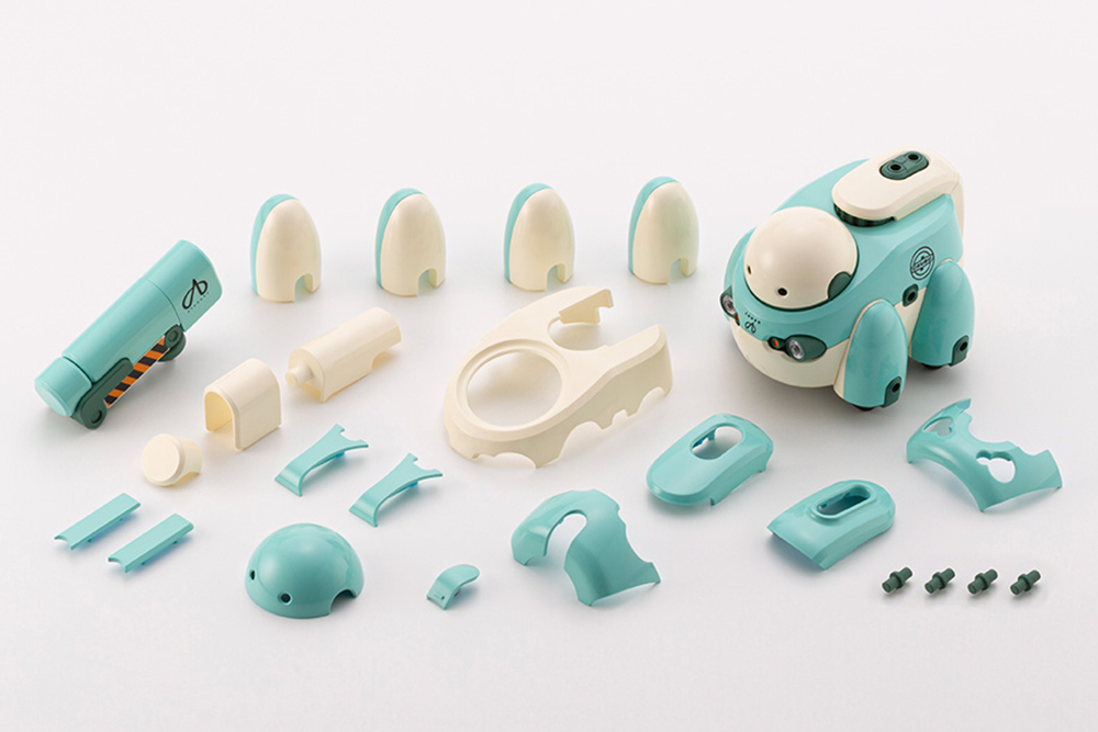 Maruttoys Tamotu (Light Green Ver.) 1/12 Scale Model Kit Gallery Image 12