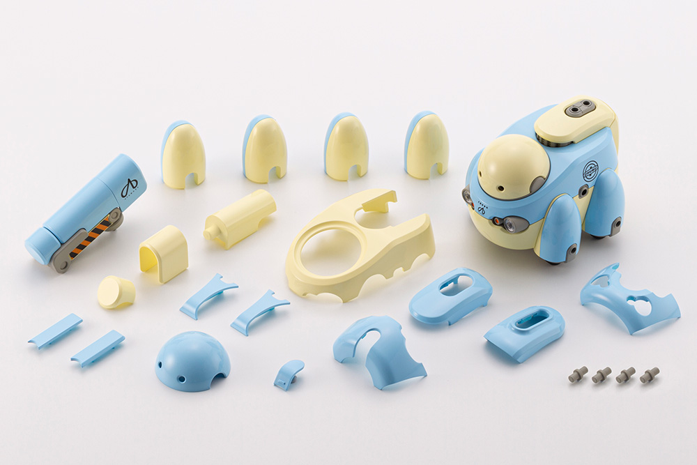 Maruttoys Tamotu (Light Blue Ver.) 1/12 Scale Model Kit Gallery Image 13