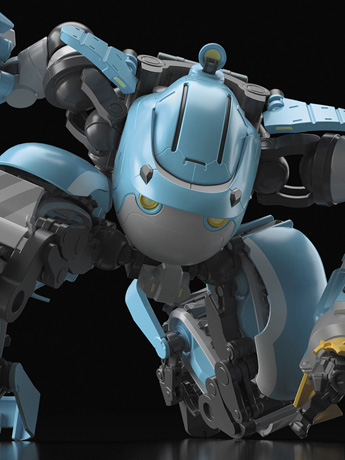 Sakugan HG Big Tony 1/72 Scale Model Kit Gallery Image 2