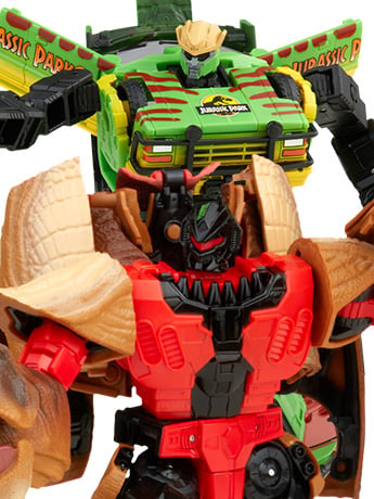 Transformers Collaborative Jurassic Park x Transformers Tyrannocon