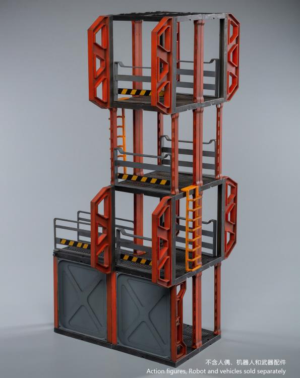 Battle for the Stars Mecha Depot Observation Tower 1/18 Scale Diorama Gallery Image 3