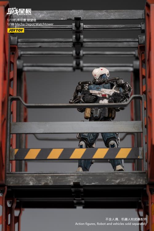 Battle for the Stars Mecha Depot Observation Tower 1/18 Scale Diorama Gallery Image 8