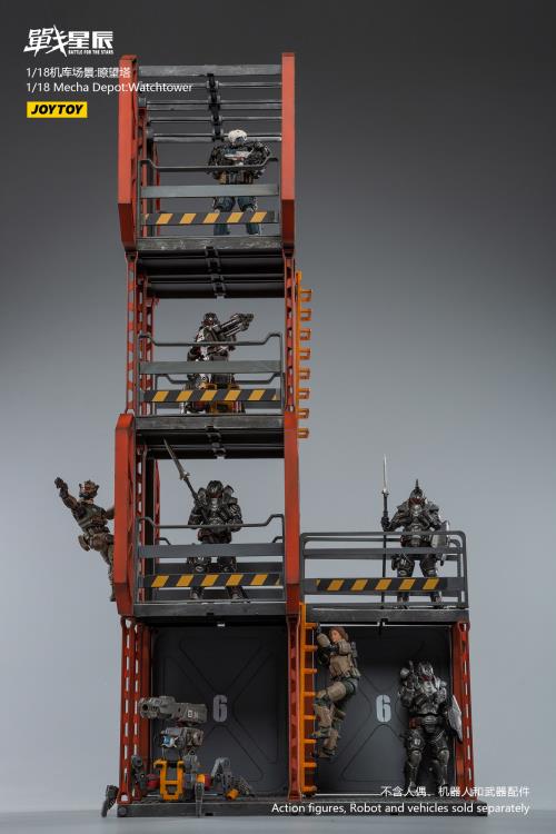 Battle for the Stars Mecha Depot Observation Tower 1/18 Scale Diorama Gallery Image 6
