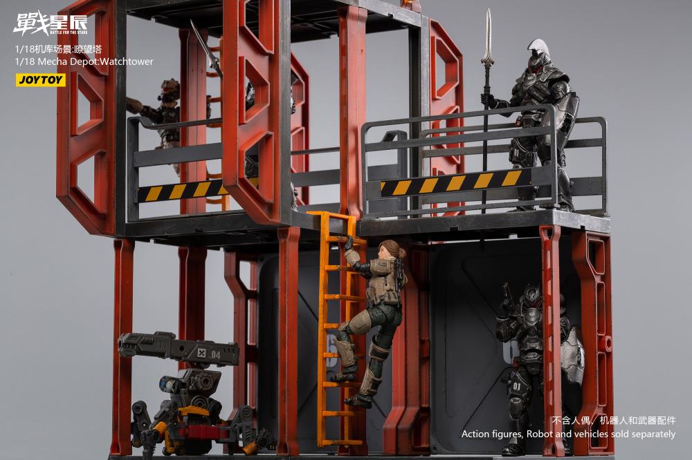 Battle for the Stars Mecha Depot Observation Tower 1/18 Scale Diorama Gallery Image 10