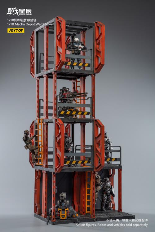 Battle for the Stars Mecha Depot Observation Tower 1/18 Scale Diorama Gallery Image 4