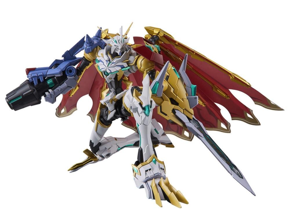 Digimon Figure-rise Standard Amplified Omegamon (X-Antibody) Model Kit Gallery Image 10