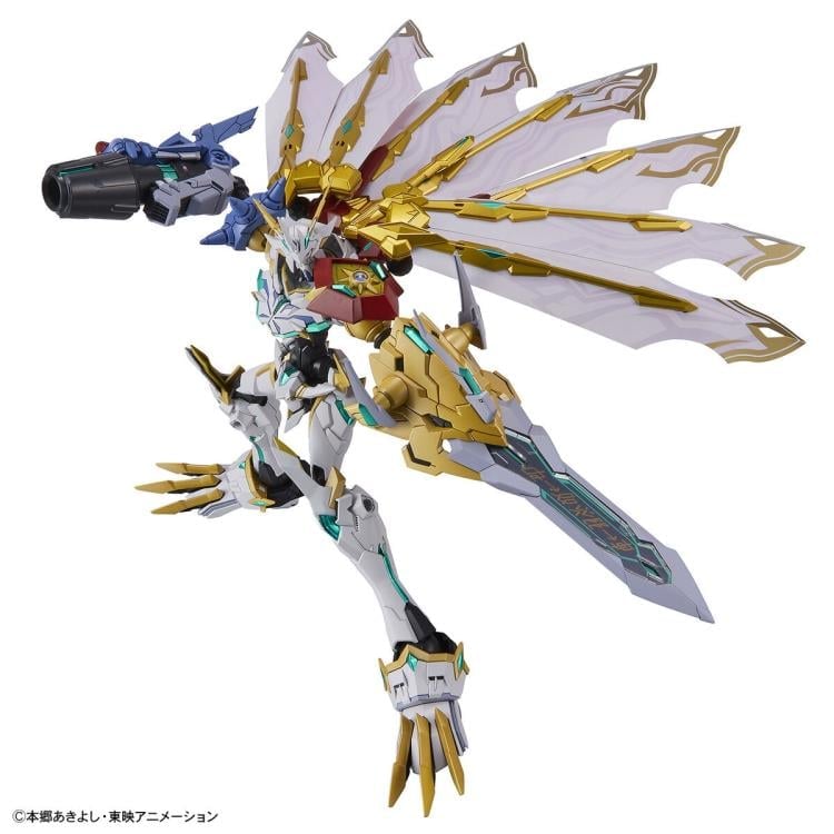 Digimon Figure-rise Standard Amplified Omegamon (X-Antibody) Model Kit Gallery Image 7