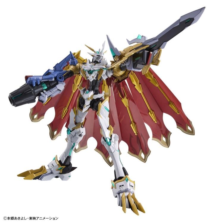 Digimon Figure-rise Standard Amplified Omegamon (X-Antibody) Model Kit Gallery Image 9