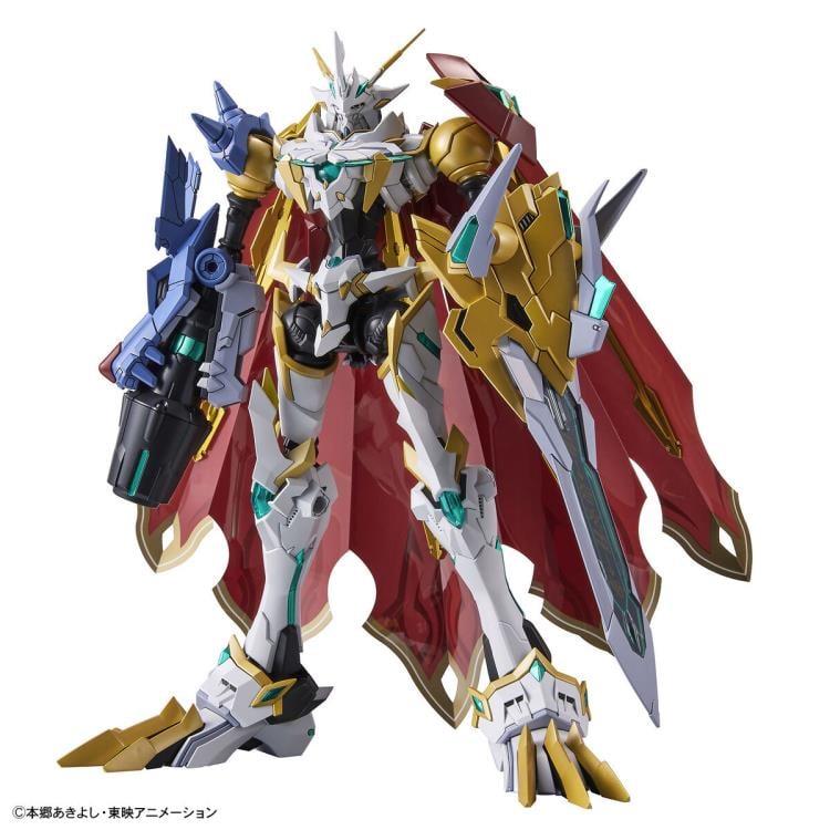 Digimon Figure-rise Standard Amplified Omegamon (X-Antibody) Model Kit Gallery Image 3
