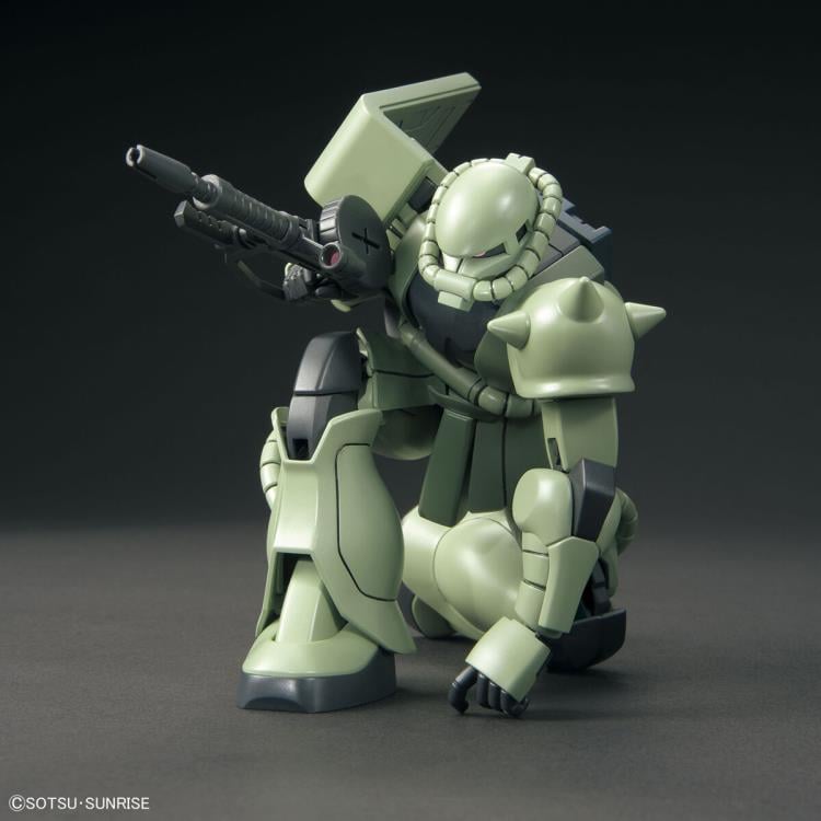 Mobile Suit Gundam HGUC #241 Zaku II 1/144 Scale Model Kit Gallery Image 5