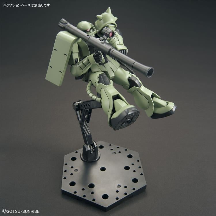 Mobile Suit Gundam HGUC #241 Zaku II 1/144 Scale Model Kit Gallery Image 7