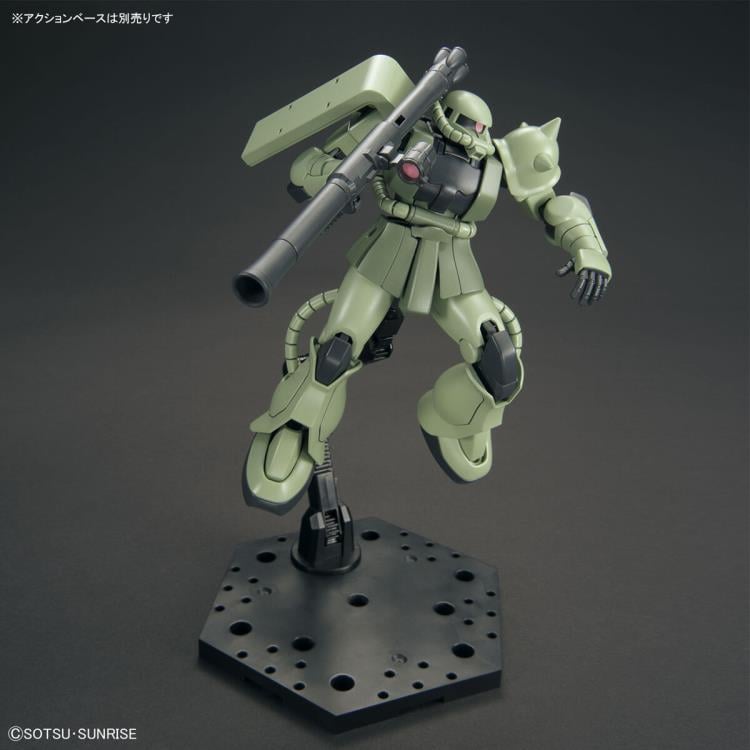 Mobile Suit Gundam HGUC #241 Zaku II 1/144 Scale Model Kit Gallery Image 8