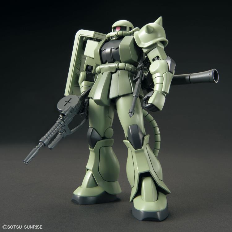 Mobile Suit Gundam HGUC #241 Zaku II 1/144 Scale Model Kit Gallery Image 3