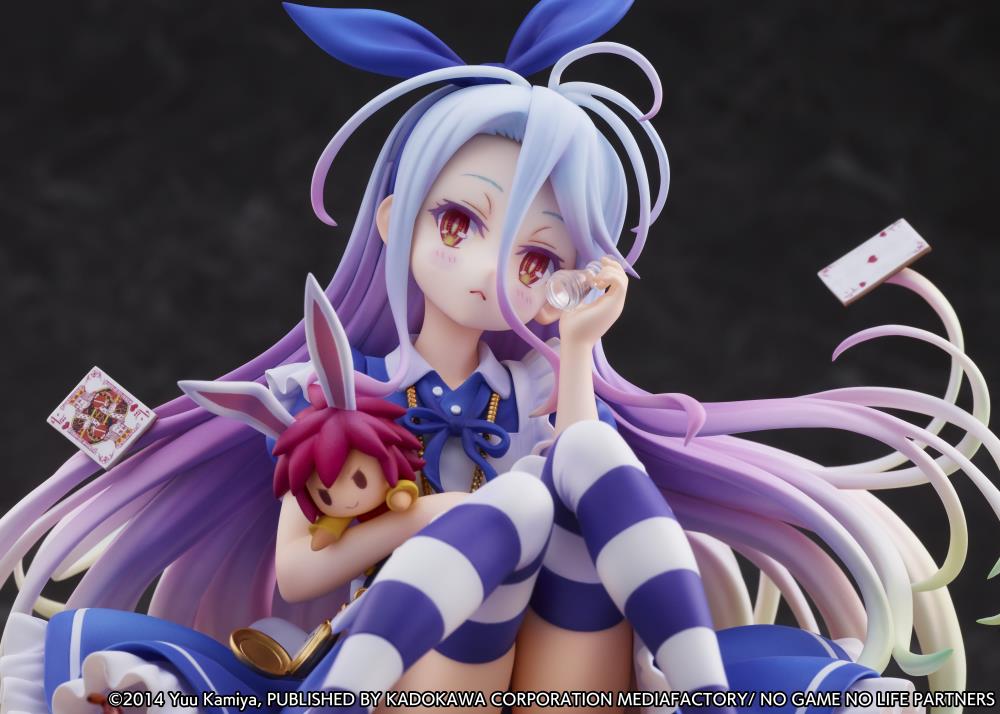 ノーゲーム・ノーライフ白　Siro Wonderland Ver. No Game No Life Shiro (Alice in Wonderland Ver.) 1/7 Scale Shibuya