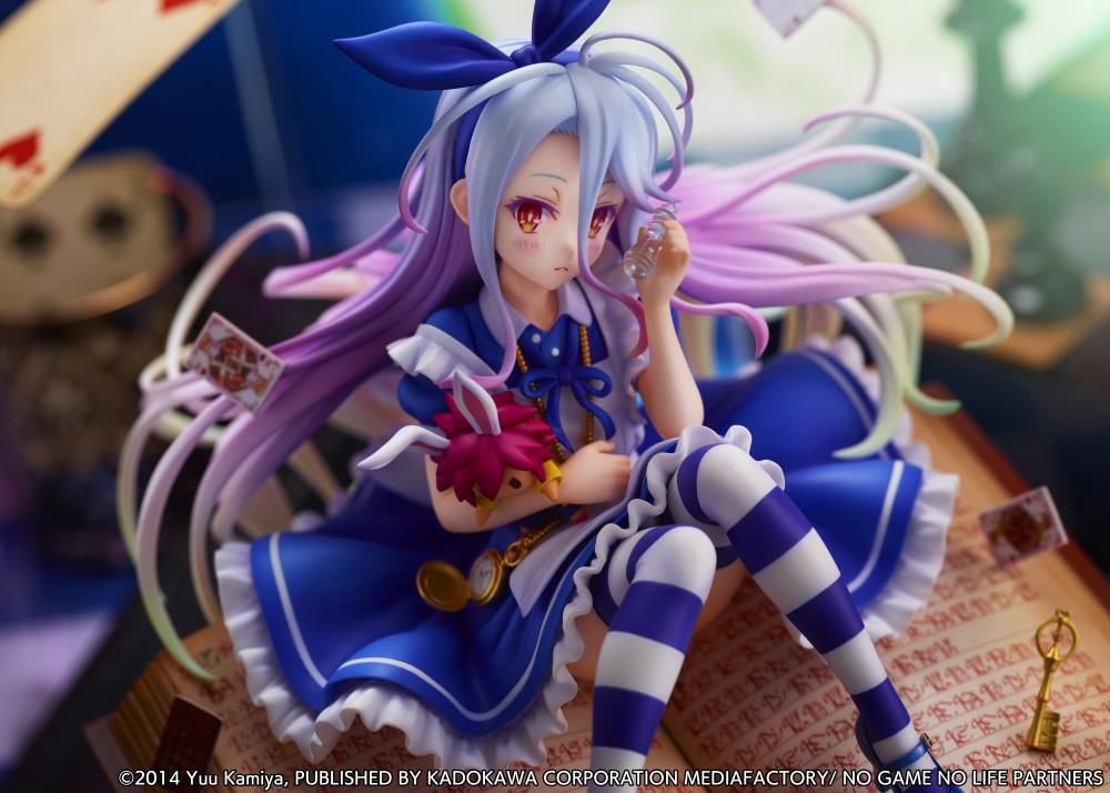 No Game No Life Shiro (Alice in Wonderland Ver.) 1/7 Scale Shibuya