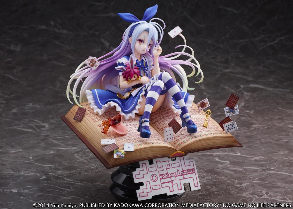 No Game No Life Shiro (Alice in Wonderland Ver.) 1/7 Scale Shibuya
