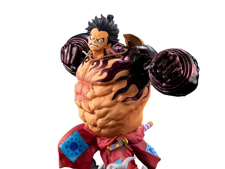 One Piece World Figure Colosseum 3 Super Master Stars Monkey D. Luffy Gear  4 (The Brush)