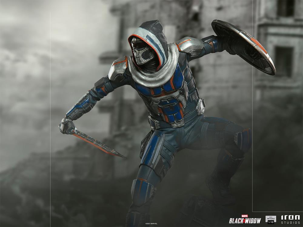 Black Widow Battle Diorama Series Taskmaster 1/10 Art Scale Limited Edition Statue Gallery Image 13