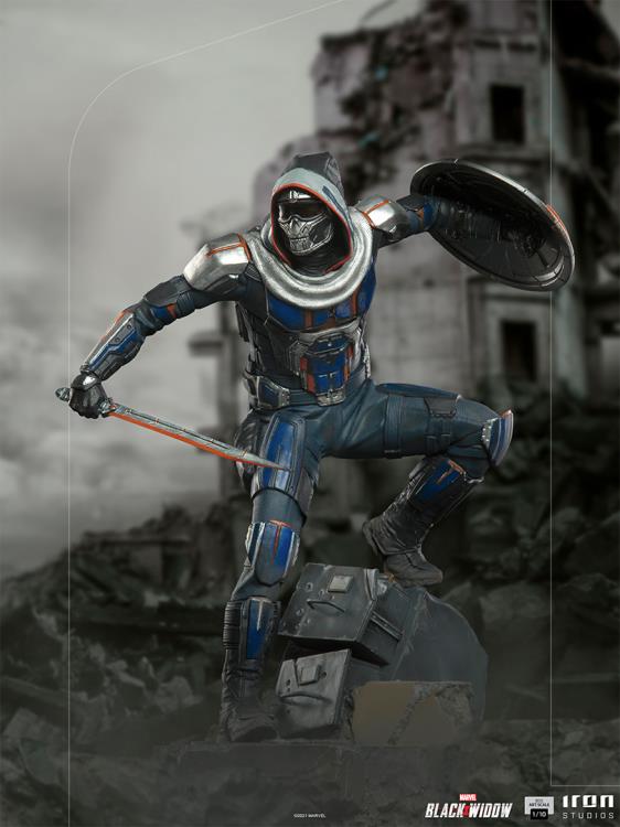 Black Widow Battle Diorama Series Taskmaster 1/10 Art Scale Limited Edition Statue Gallery Image 12