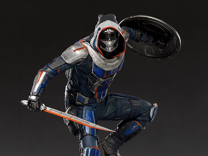 Black Widow Battle Diorama Series Taskmaster 1/10 Art Scale Limited Edition Statue Gallery Image 1