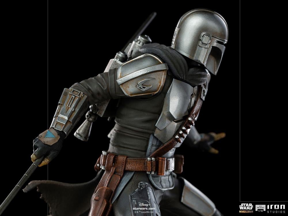 The Mandalorian Battle Diorama Series The Mandalorian 1/10 Art Scale Limited Edition Statue Gallery Image 8